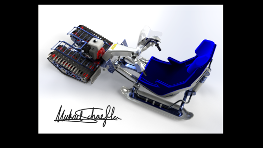 雪地漂移履带车缩略图